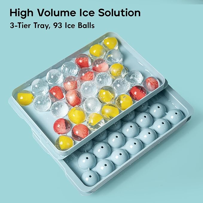 Round Ice Cube Trays for Freezer - Image 3