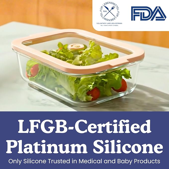 Non-Toxic 35 Oz Glass Storage Containers - Image 4