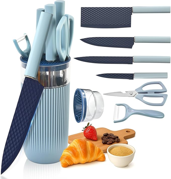 Knife Set, 7-Piece Kitchen Knife Set by Unknown