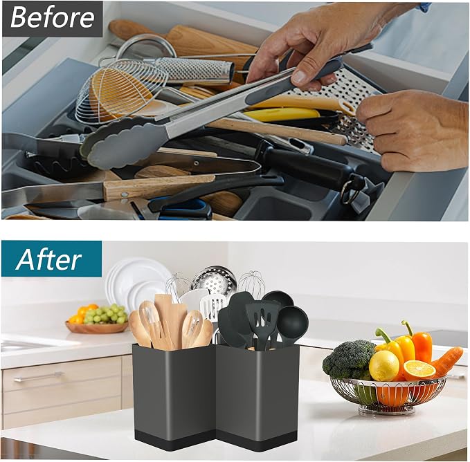 Suli Utensil holder, Kitchen Utensil Organizer - Image 3