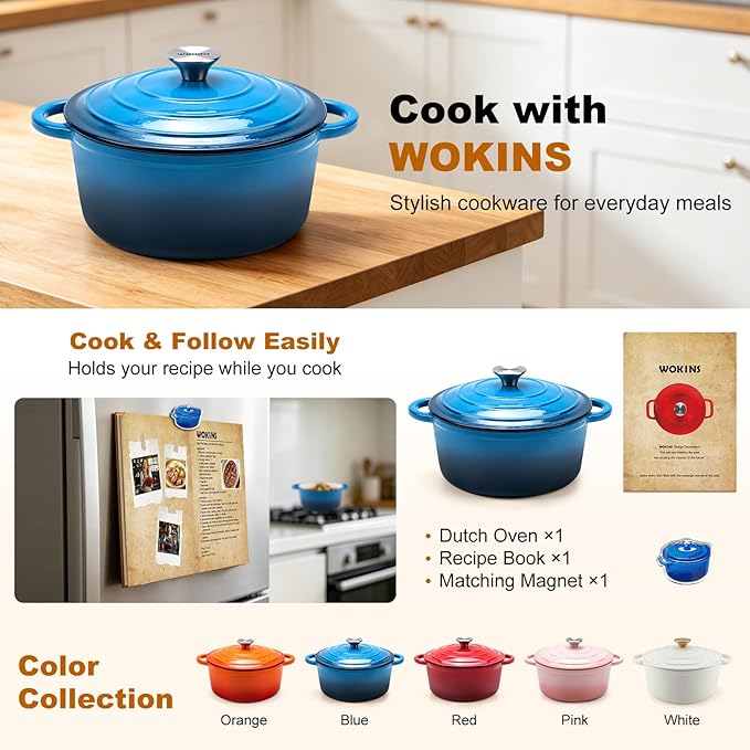 Enameled Cast Iron Dutch Oven - Image 2