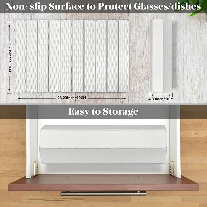 Stone Dish Drying Mats for Kitchen Counter, Fast Drying Collapsible Dish Drying - Image 2
