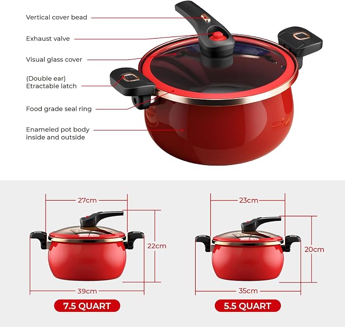Nonstick Ceramic Coated Sauce Pan - Image 5