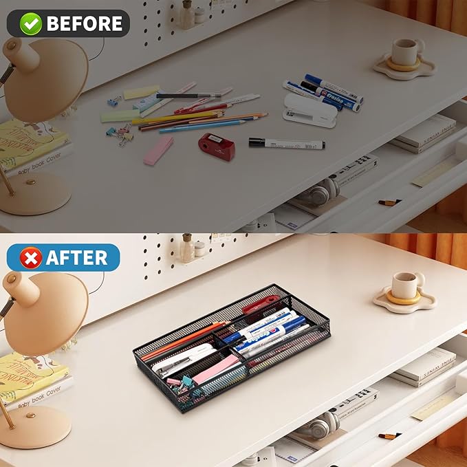 shenee Desk Drawer Organizer Tray, Drawer Organizer - Image 6