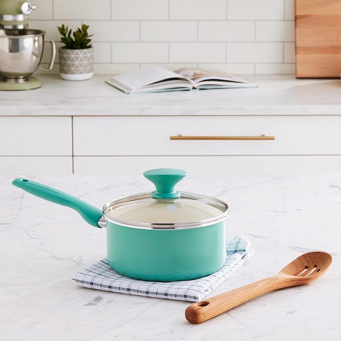 GreenPan Rio Healthy Ceramic Nonstick 2QT Saucepan - Image 9