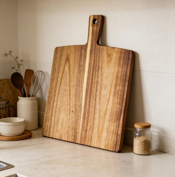 Large Acacia Wood Cutting Board - Image 6