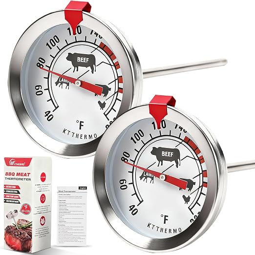 Meat Thermometer Cooking Thermometer Stainless Steel Kitchen Thermometer by CloudHand