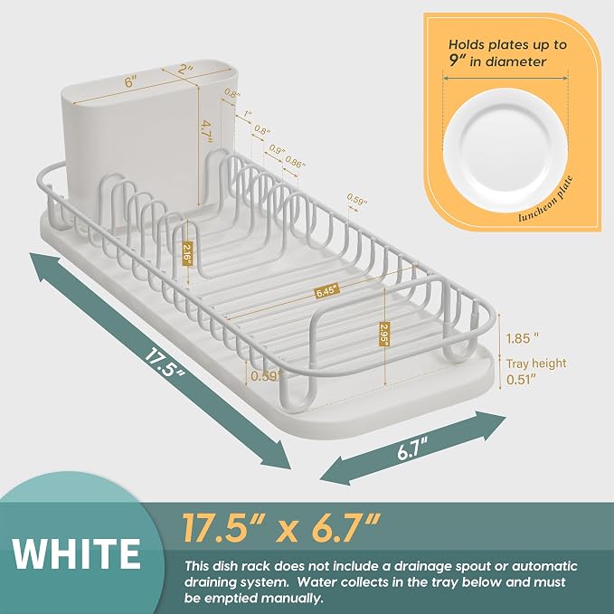 SunnyPoint 304 Stainless Steel NeverRust Compact Dish Drying Rack - Image 7