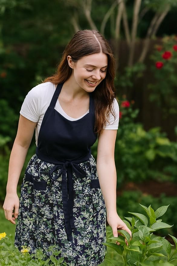 Cute Floral Aprons for Women - Image 4