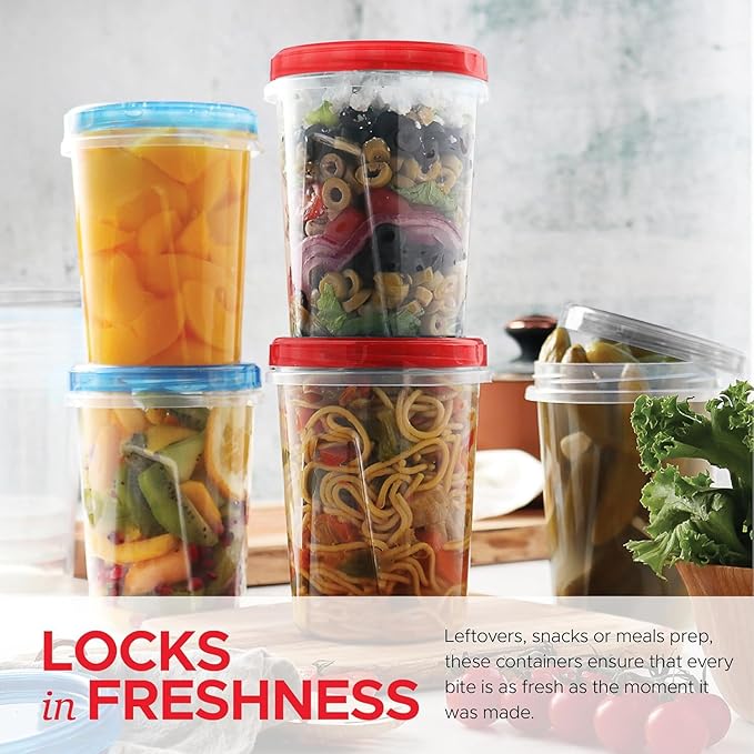 Tafura 15 Pack Leakproof Freezer Containers - Image 3