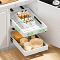 2 Pack Pull out Cabinet Organizer, Width Depth, by BUFOR