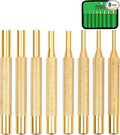 SWANLAKE 8-Piece Brass Punch Set, Removing Repair Tool1/8" by SWANLAKETOOLS