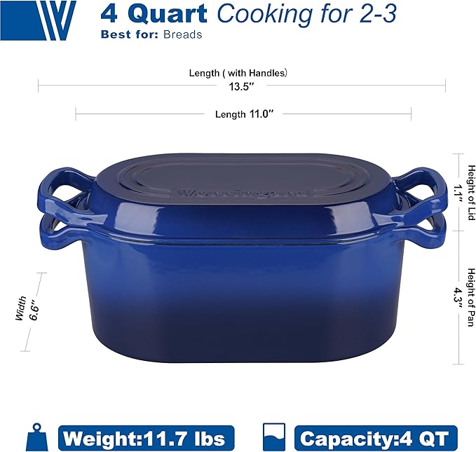 VORRINGARD Oval Dutch Oven Pot - Image 2