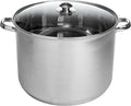 Ecolution Stainless Steel Stock Pot, Encapsulated Induction Ready Cooking Pot by Ecolution