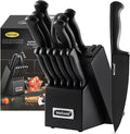 McCook® Knife Sets, German Stainless Steel Knife Block Sets by McCook