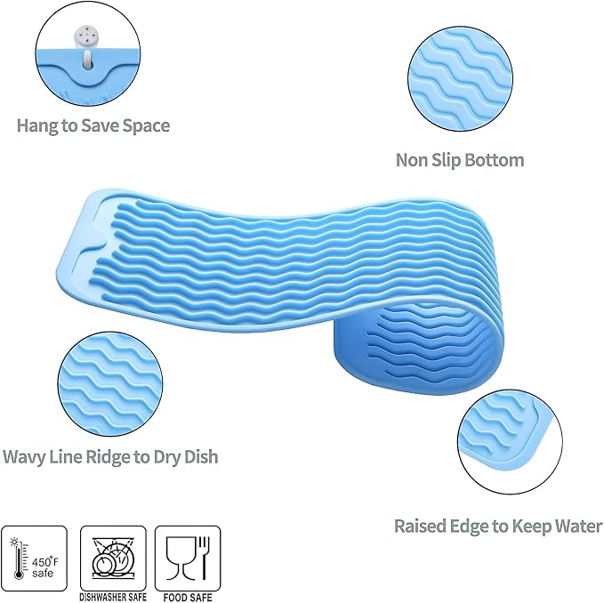 MicoYang Silicone Dish Drying Mat - Image 3