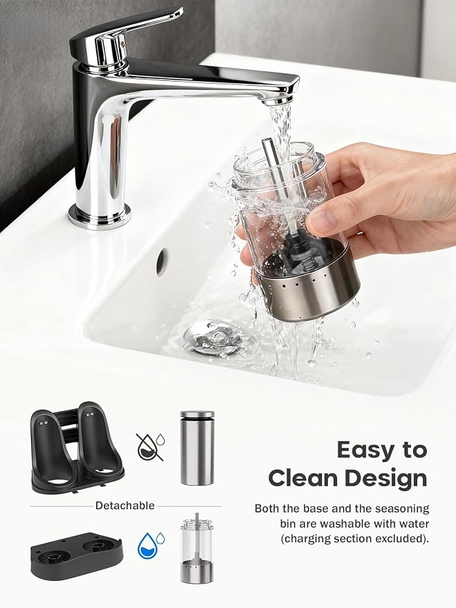 Electric Salt and Pepper Grinder Set - Image 5