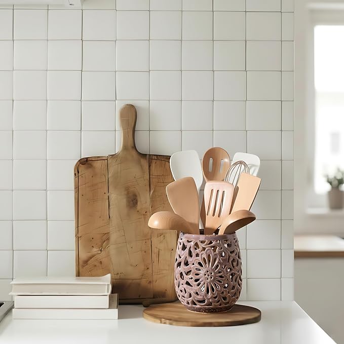 Farmhouse Kitchen Utensil Holder - Image 8