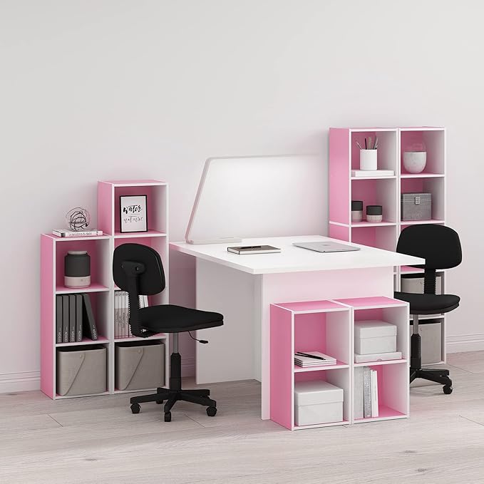 Furinno PASIR Book Shelf, 4-Tier Modern Bookshelf, Open Shelves Bookcase 9 x 12 - Image 2