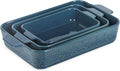 Ceramic Baking Dish Set of 3, Casserole Dishes by IntoYourHouseOntoYourTable