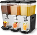 VEVOR Commercial Beverage Dispenser, 3 Tanks 18 L / 19 QT Per Tank Juice by VEVOR