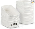8 Pack Small Storage Baskets for Organizing, Woven Rope Bins for Bathroom by Unknown