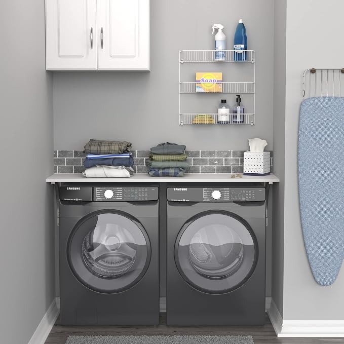 ClosetMaid 3-Tier Hanging Wall Mounted Metal Rack - Image 5