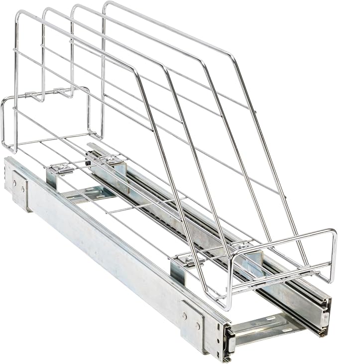 Household Essentials Glidez Multipurpose Chrome-Plated Steel Pull-Out/Slide-Out - Image 8