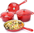 Hisencn Enameled Cast Iron Cookware Set by Hisencn