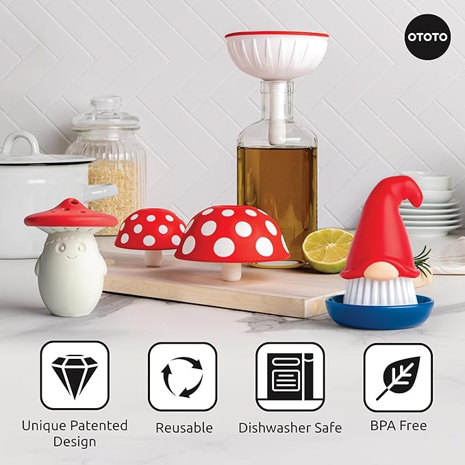OTOTO Forest Trio Bundle of Beardy, Magic Mushroom, Fun Guy - Image 6