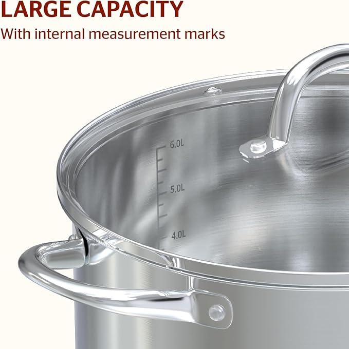 SUNHOUSE Stainless Steel Stock Pot - Image 5