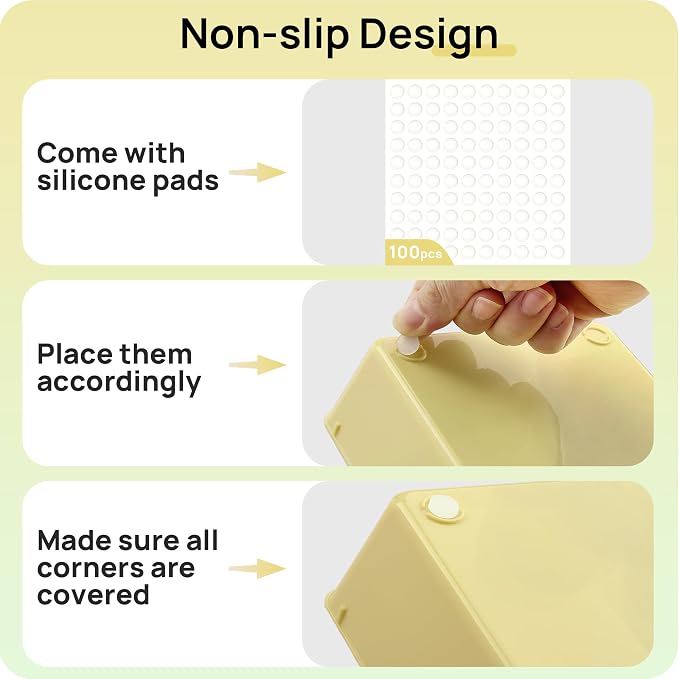 Vtopmart 25 PCS Plastic Drawer Organizers Set, 4-Size Versatile Bathroom and - Image 7