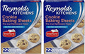 Reynolds Kitchens Cookie Baking Sheets, Pre-Cut Baking Parchment Paper Sheets by ReynoldsConsumerProducts