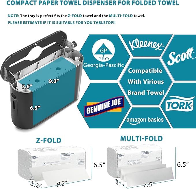 Multifold Paper Towel Dispenser Countertop - Image 3