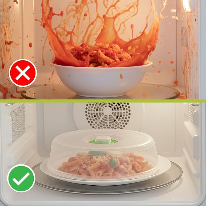 Flexzion Microwave Plate Covers Set of 5 - Image 4