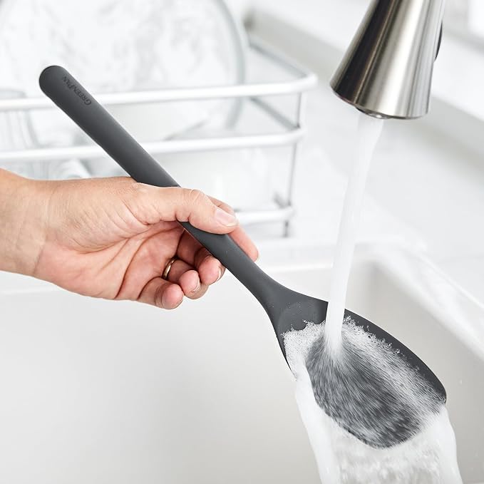 GreenPan Silicone Sauté Spoon, Mixing Stirring Serving, Cooking Kitchen Utensil - Image 4