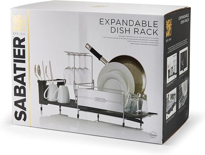 Sabatier Expandable Stainless Steel Dish Rack - Image 7