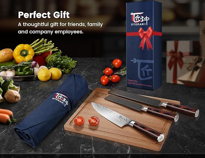 SYOKAMI 14pcs Chef Knife Set - Image 2