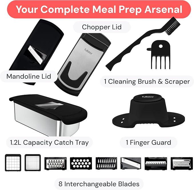 Fullstar All in One Vegetable Chopper and Mandoline Slicer - Image 9