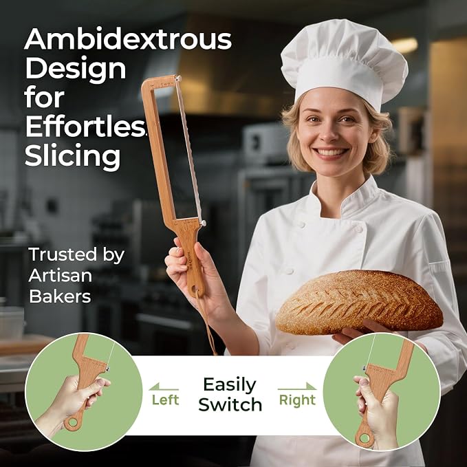 keechee Sourdough Bread Knife – Extra Large Bread Slicer - Image 5