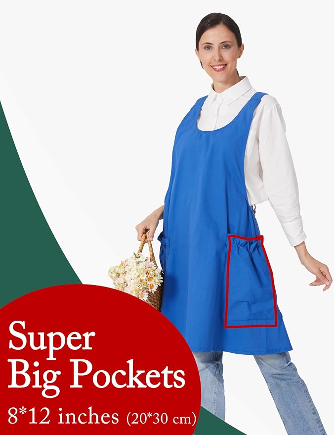 Cozy Adjustable Cross Back Aprons - Image 2