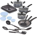 bella Cookware Set with Glass Lids with Nonstick, PFOA Free and Scratch by bella
