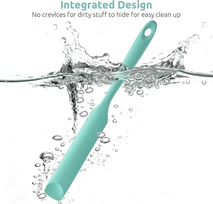 U-Taste Silicone Jar Spatula for Sourdough Starter: Long Skinny Food-Grade Jam - Image 9