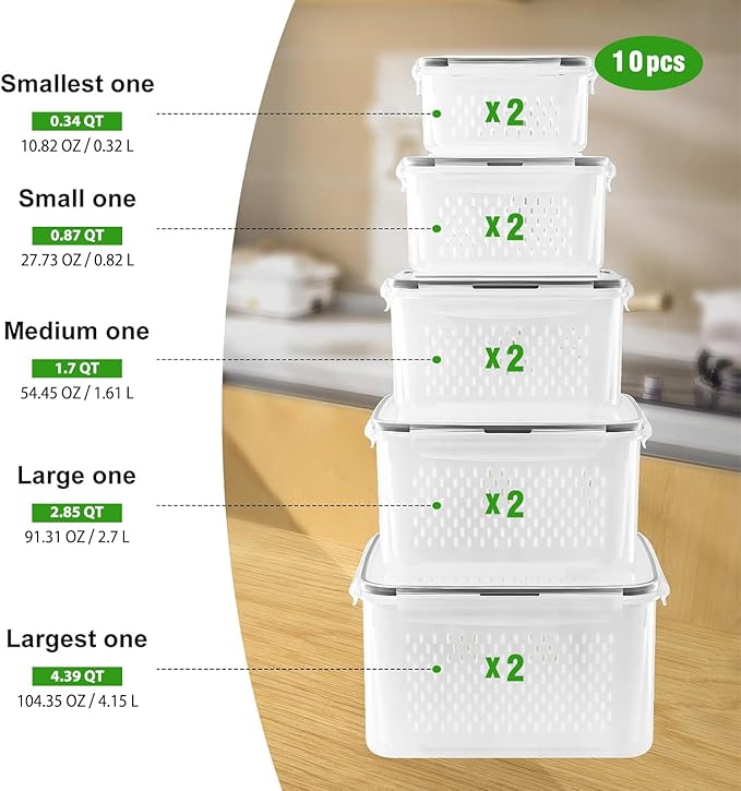 Freshmage Fruit Storage Containers - Image 2