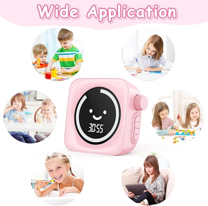 Visual Timer for Kids, 99 Minute Digital Cute Kids Visual Timer Classroom Timer - Image 8