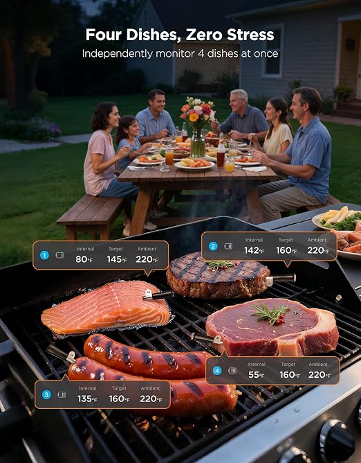 GoveeLife Bluetooth Wireless Meat Thermometer - Image 4
