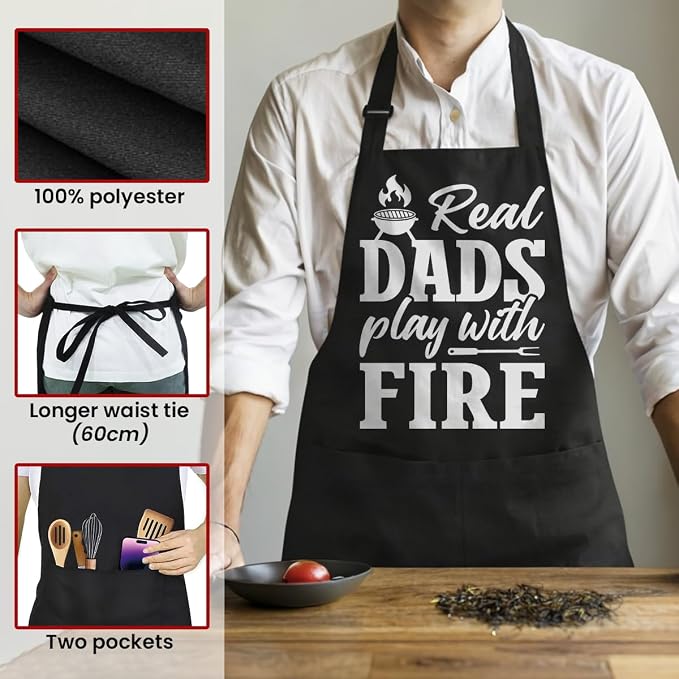 SANDJEST Funny Mens Aprons - Image 2
