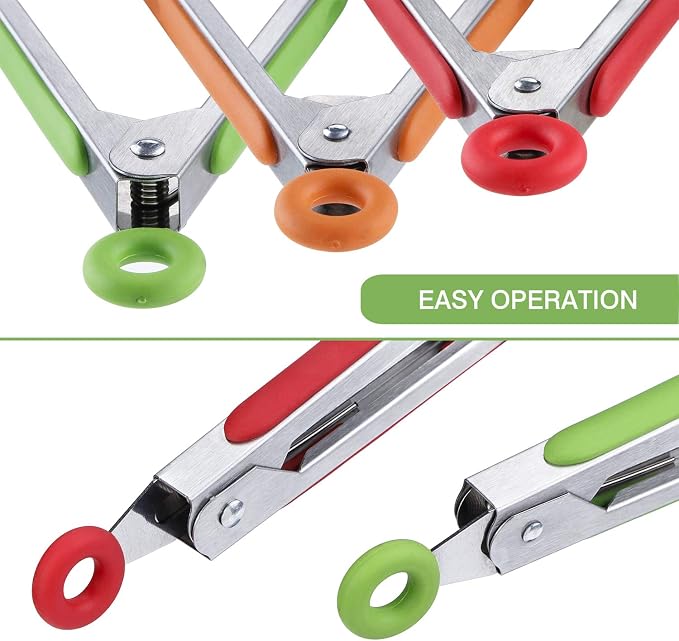 MSY BIGSUNNY Kitchen Food Tongs - Image 5