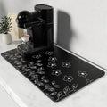 Rnivvi Coffee Mat, Hide Stain Rubber Backed Absorbent Dish Drying Pad by Rnivvi