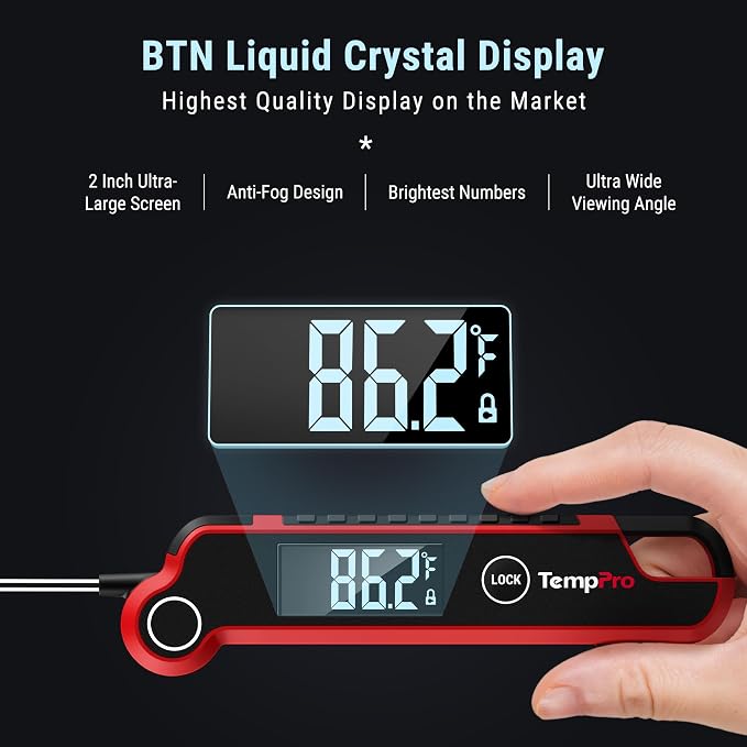 TempPro TP620 Instant Read Meat Thermometer Digital, Cooking Thermometer - Image 2